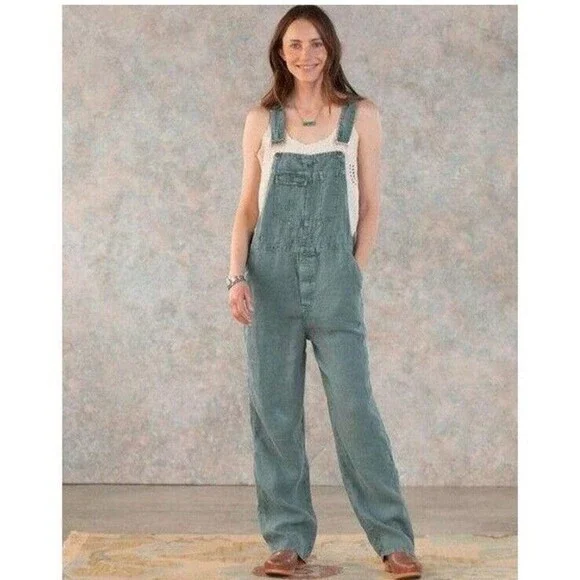 Sundance Pants Jumpsuits Sundance Hannah Overall L Green